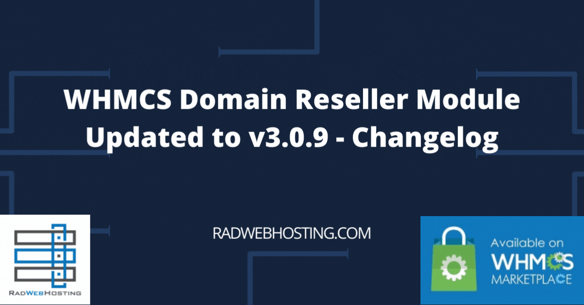 WHMCS Domain Reseller API Module Updated - v3.0.9
