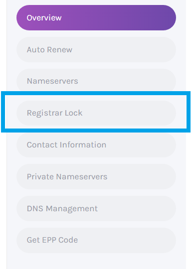 Domain Transfer Lock Management