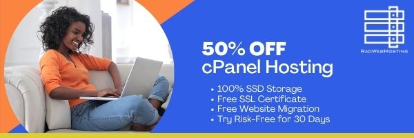 Get 50% off ssd-powered cpanel hosting