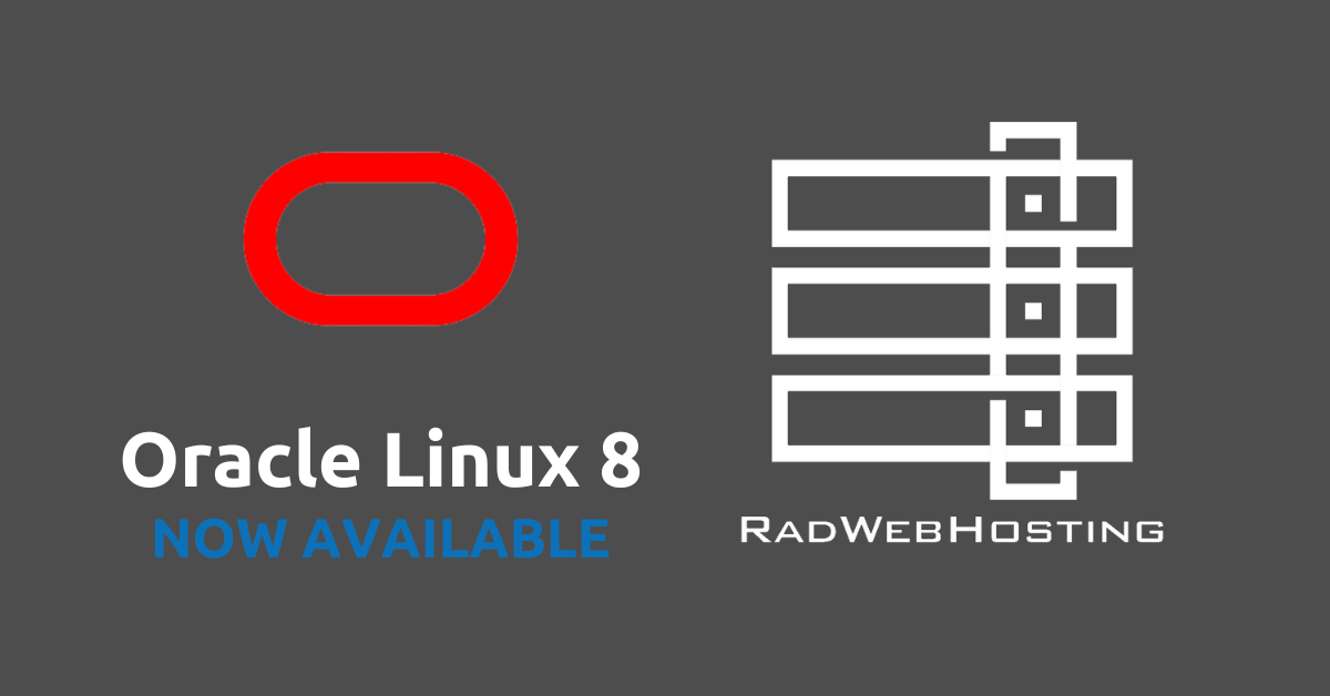 Oracle Linux 8 Now available for VPS servers